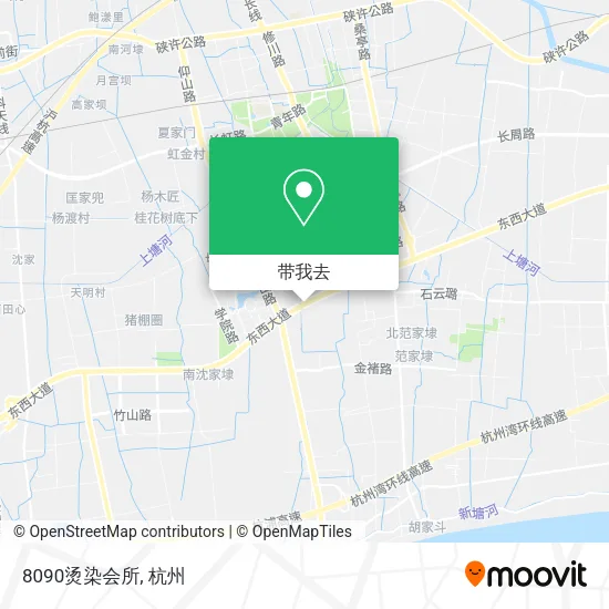 8090烫染会所地图
