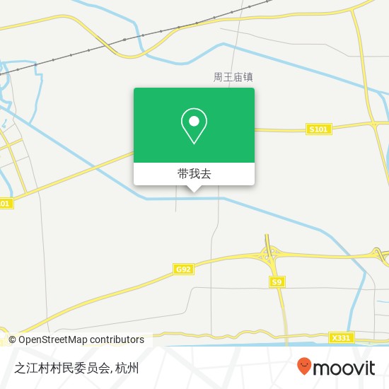 之江村村民委员会地图