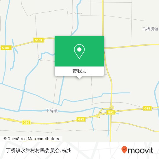 丁桥镇永胜村村民委员会地图