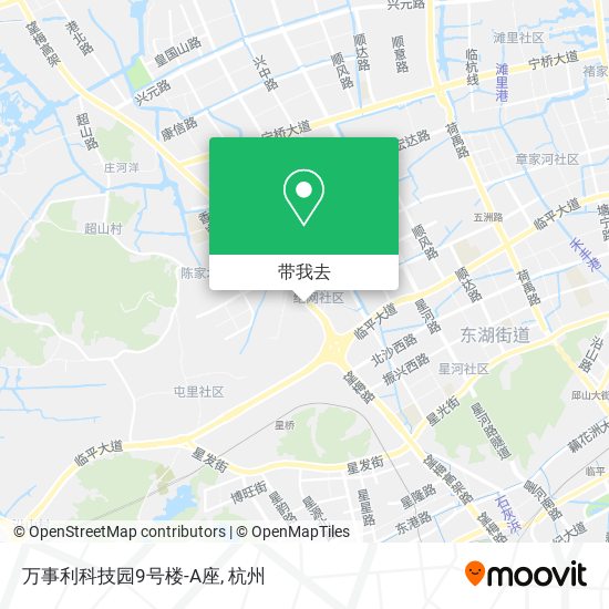 万事利科技园9号楼-A座地图