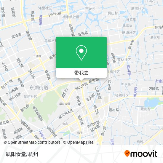凯阳食堂地图