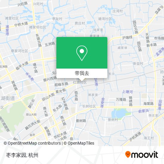 枣李家园地图