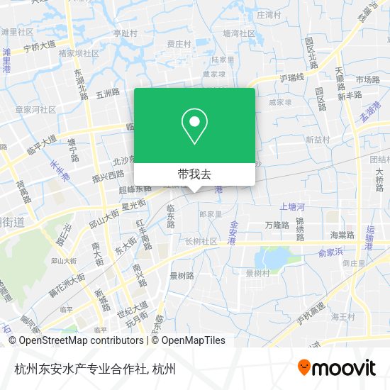 杭州东安水产专业合作社地图