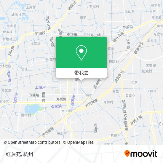红盾苑地图