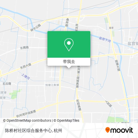 陈桥村社区综合服务中心地图