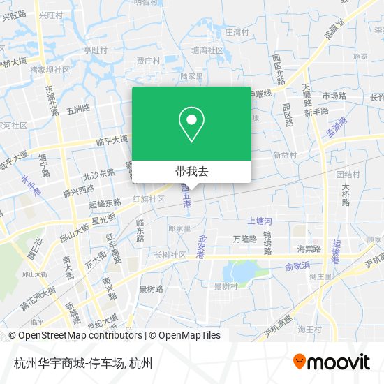 杭州华宇商城-停车场地图
