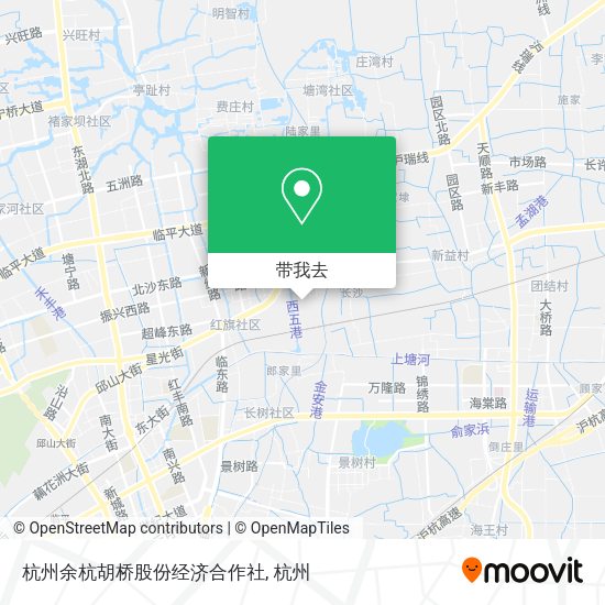杭州余杭胡桥股份经济合作社地图