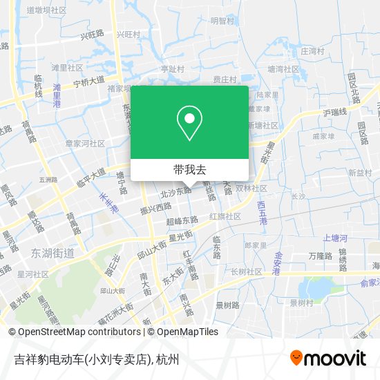 吉祥豹电动车(小刘专卖店)地图