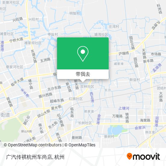 广汽传祺杭州车尚店地图
