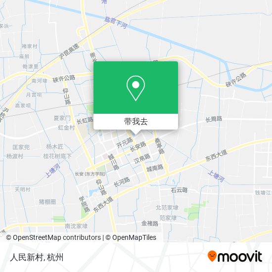 人民新村地图