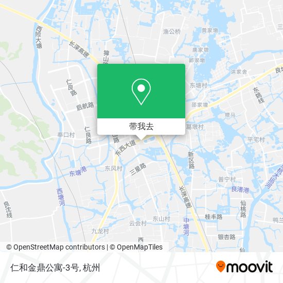 仁和金鼎公寓-3号地图