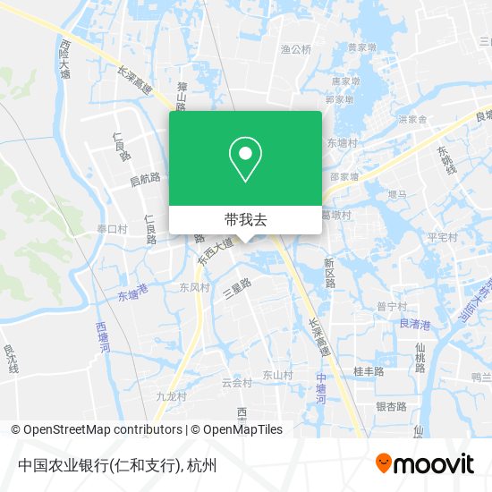 中国农业银行(仁和支行)地图