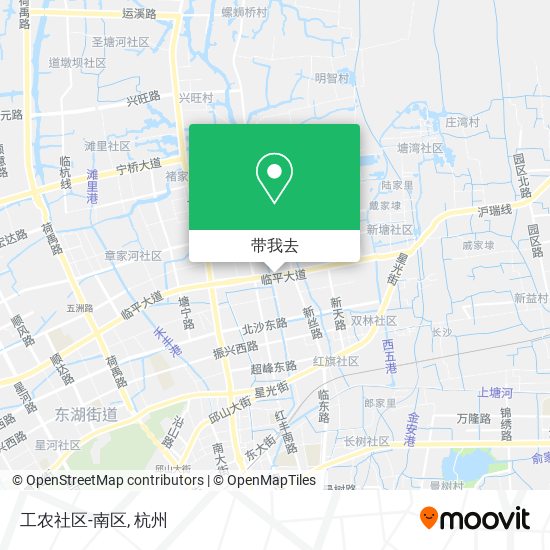 工农社区-南区地图
