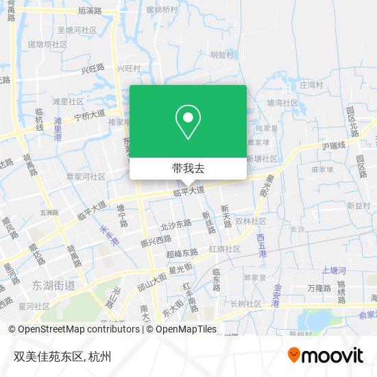 双美佳苑东区地图