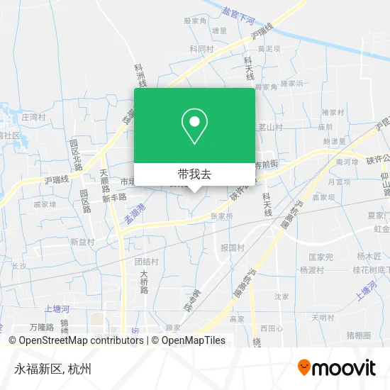 永福新区地图
