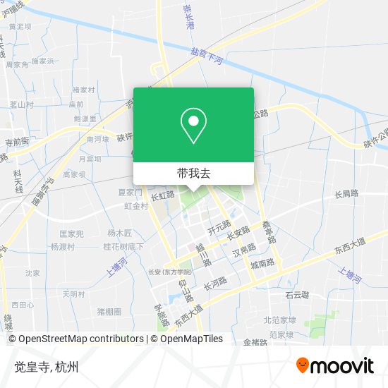 觉皇寺地图