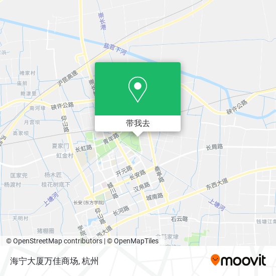 海宁大厦万佳商场地图