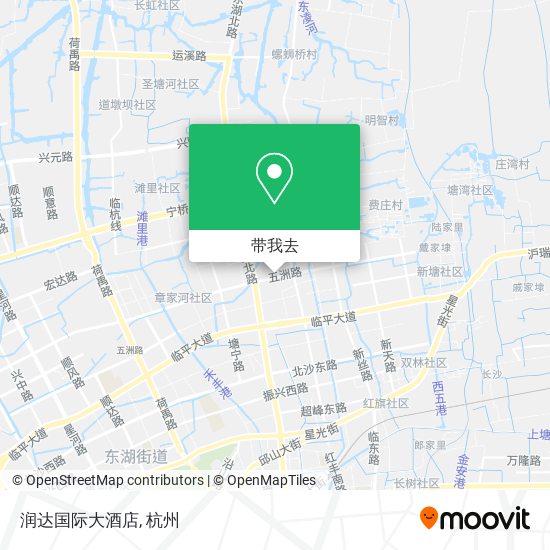 润达国际大酒店地图
