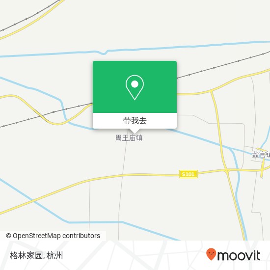 格林家园地图