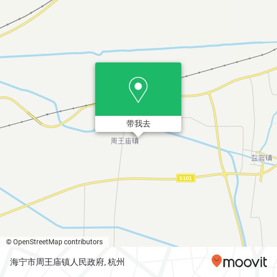 海宁市周王庙镇人民政府地图