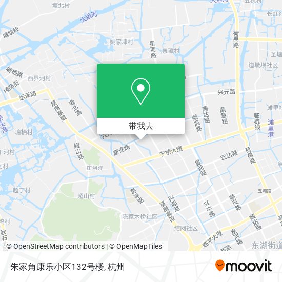 朱家角康乐小区132号楼地图