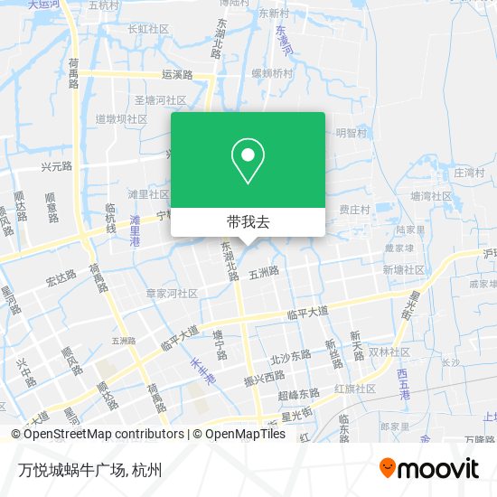 万悦城蜗牛广场地图