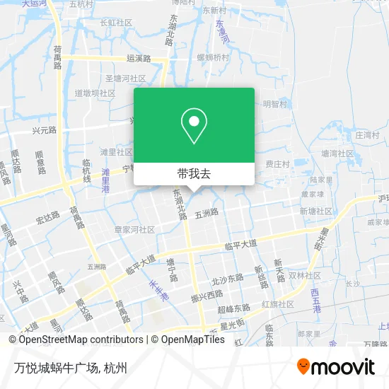 万悦城蜗牛广场地图