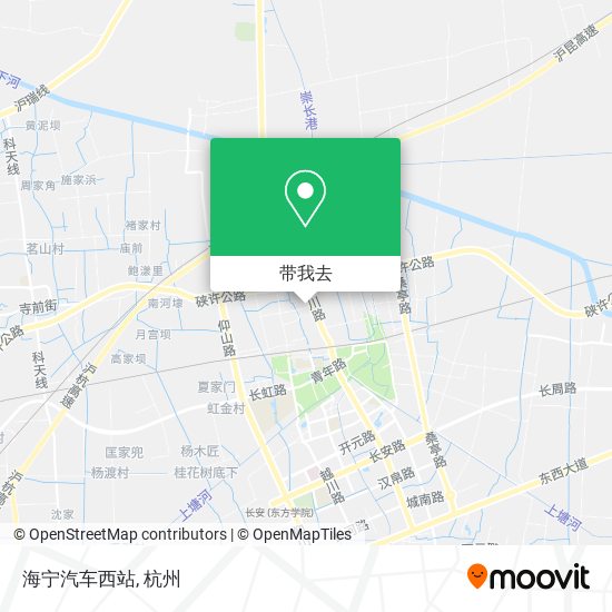 海宁汽车西站地图