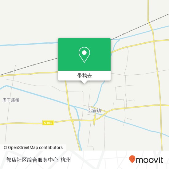 郭店社区综合服务中心地图