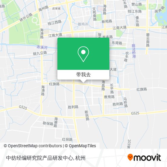 中纺经编研究院产品研发中心地图