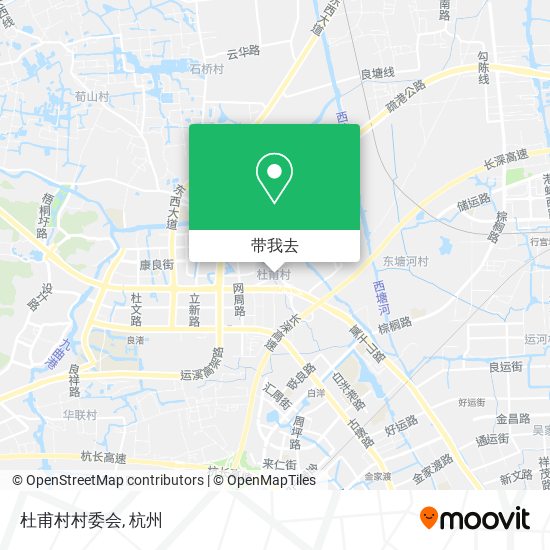 杜甫村村委会地图