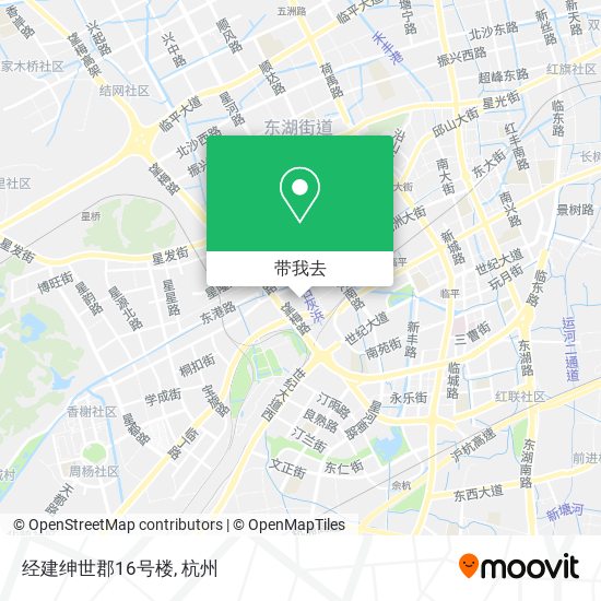 经建绅世郡16号楼地图