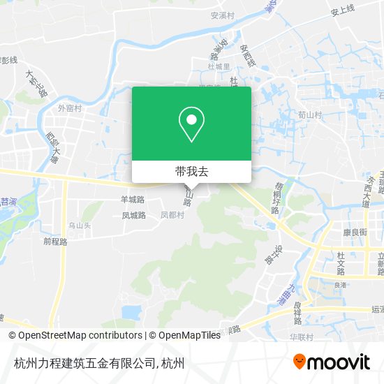杭州力程建筑五金有限公司地图