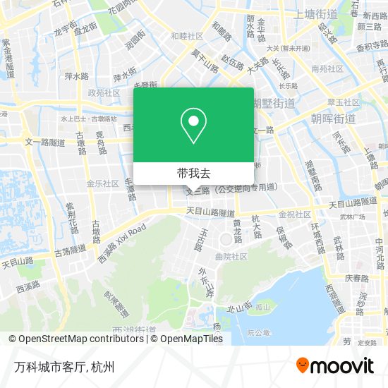 万科城市客厅地图