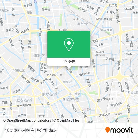 沃要网络科技有限公司地图