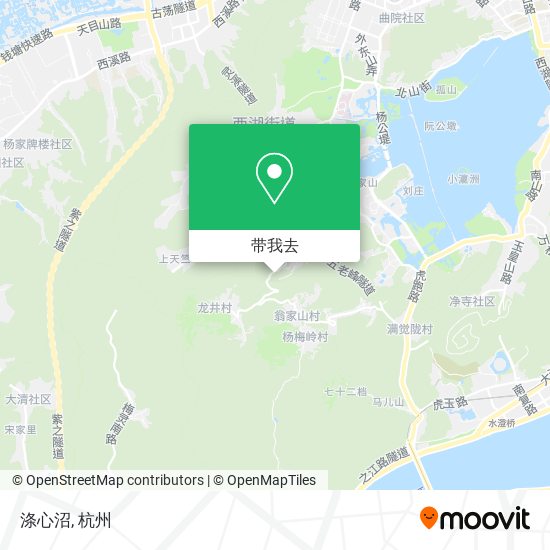 涤心沼地图