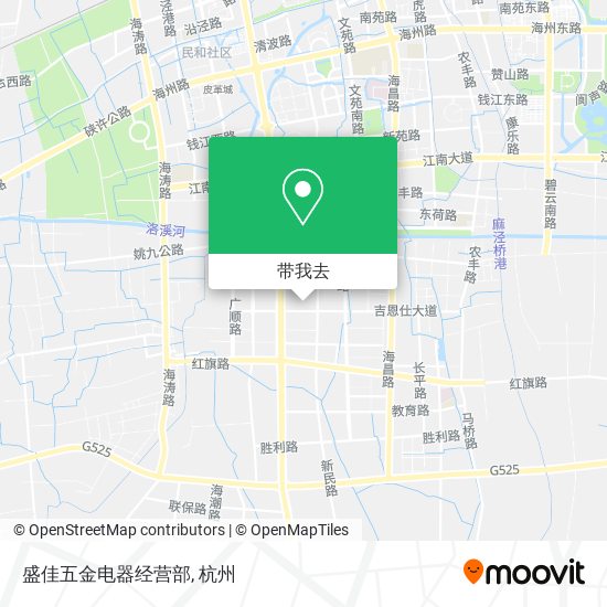 盛佳五金电器经营部地图