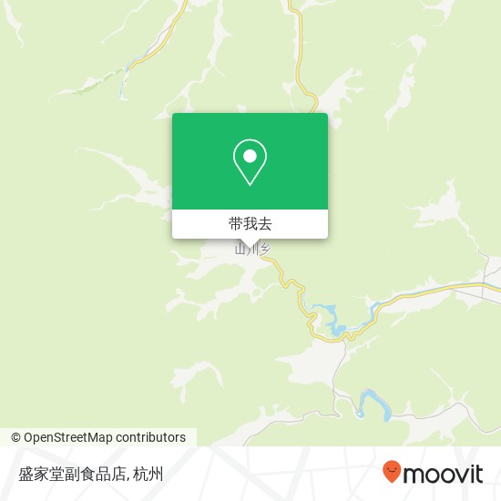 盛家堂副食品店地图