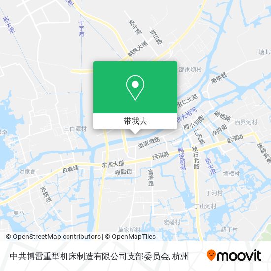 中共博雷重型机床制造有限公司支部委员会地图