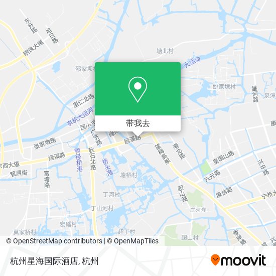 杭州星海国际酒店地图