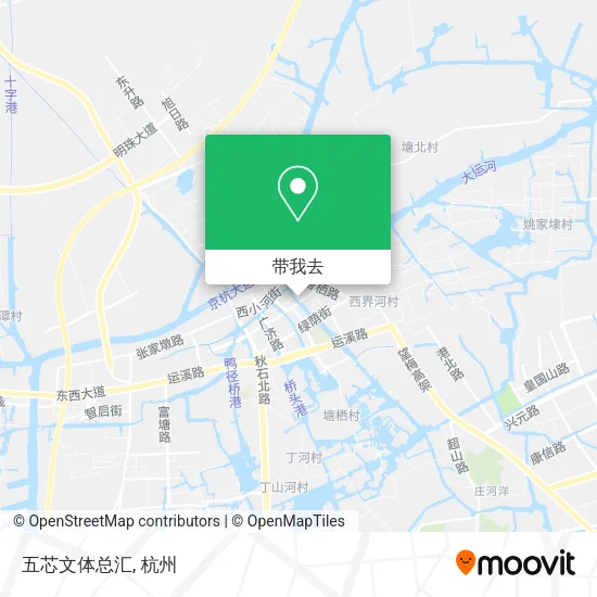 五芯文体总汇地图