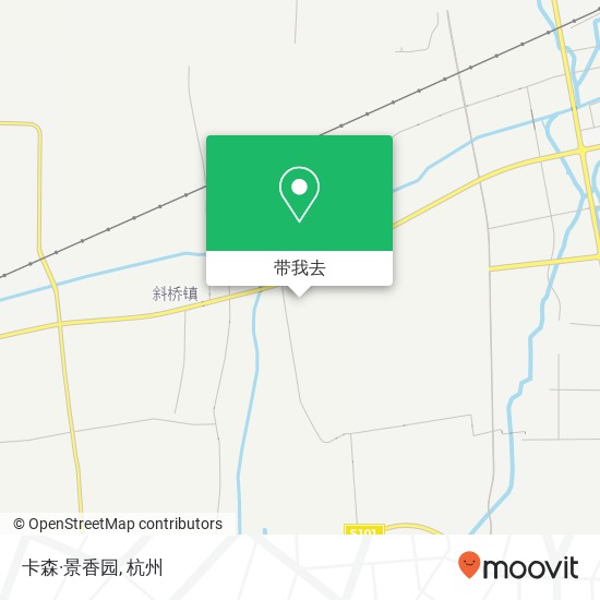 卡森·景香园地图
