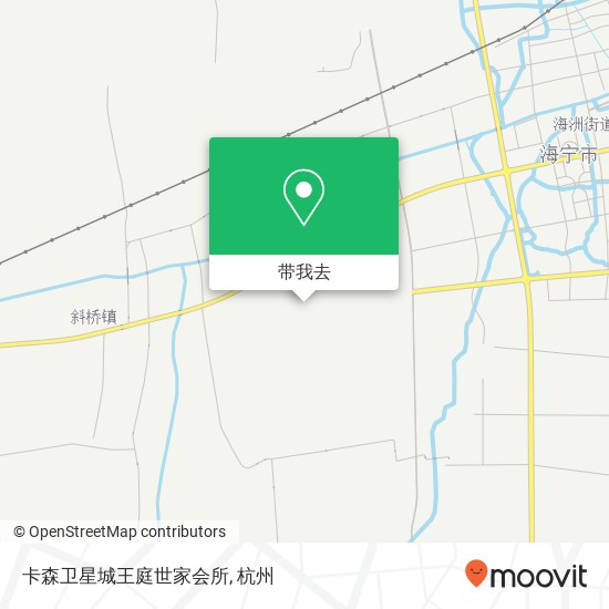 卡森卫星城王庭世家会所地图