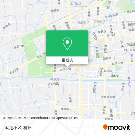 凤翔小区地图