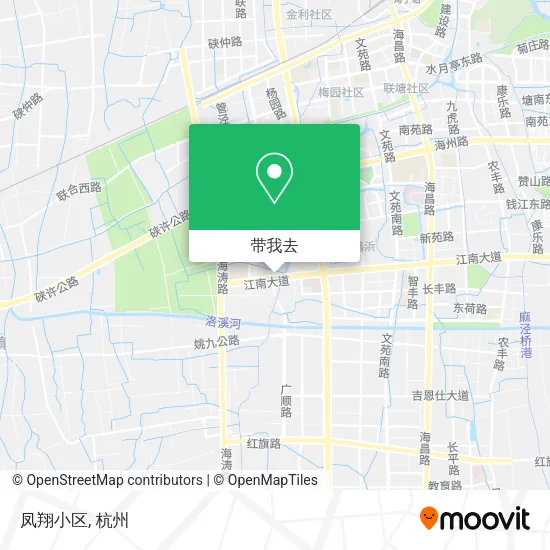 凤翔小区地图