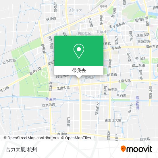 合力大厦地图