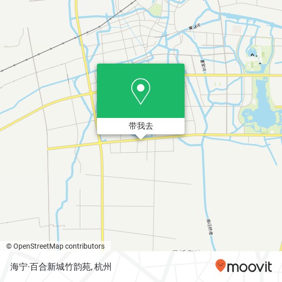 海宁·百合新城竹韵苑地图