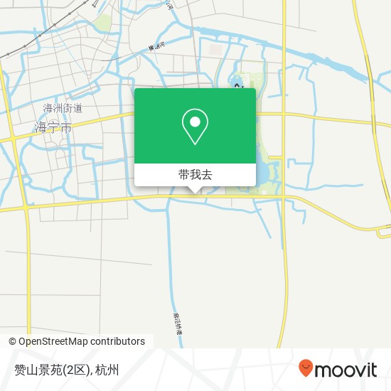 赞山景苑(2区)地图