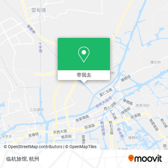 临杭旅馆地图