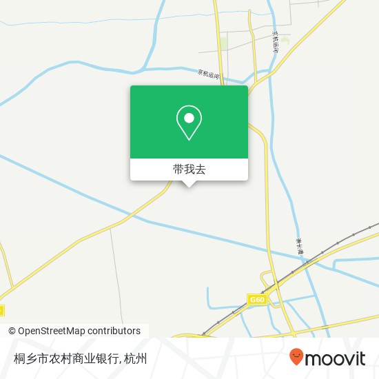 桐乡市农村商业银行地图